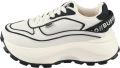 BUFFALO Sneakers laag 'Manhatten One' zwart wit - Wit