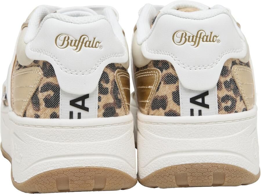 BUFFALO Sneakers laag 'Milano' crème goud zwart wit - Foto 2