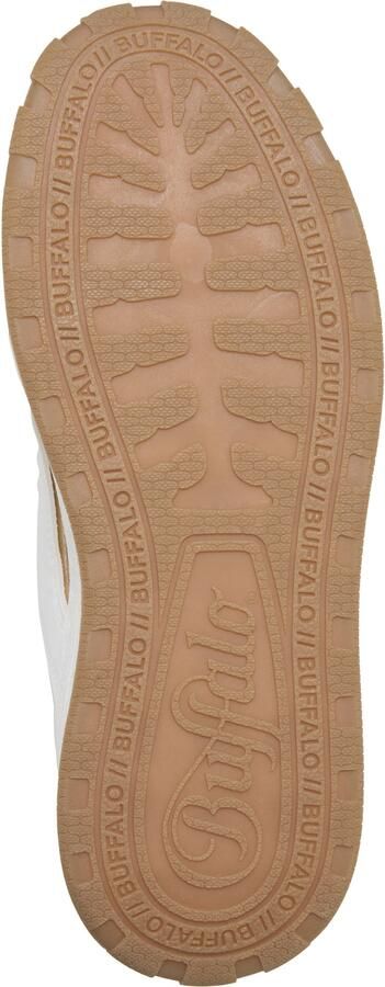 BUFFALO Sneakers laag 'Milano' crème goud zwart wit - Foto 5