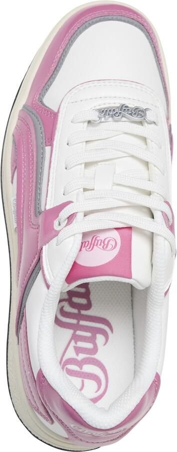 BUFFALO Sneakers laag 'Milano' pink wit - Foto 5