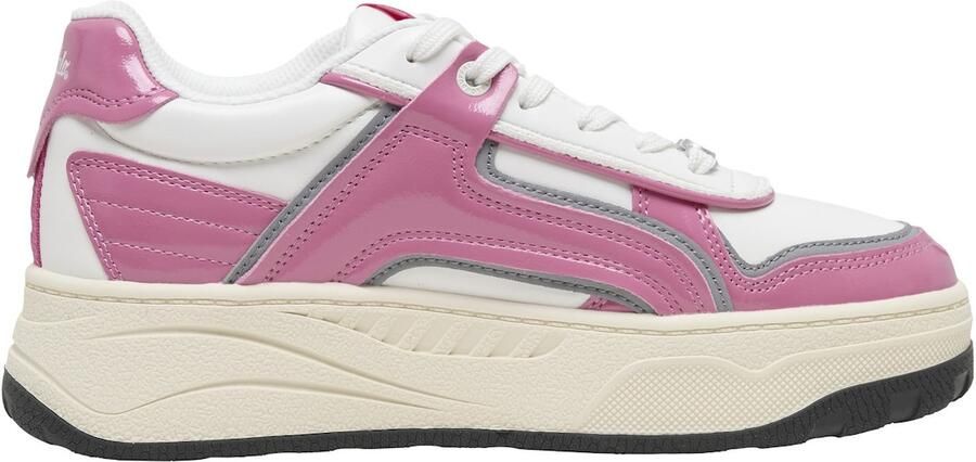 BUFFALO Sneakers laag 'Milano' pink wit - Foto 4