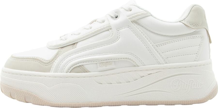 BUFFALO Sneakers laag 'MILANO' wit offwhite