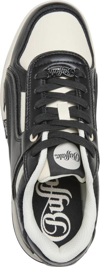 BUFFALO Sneakers laag 'Milano' zwart wit - Foto 6