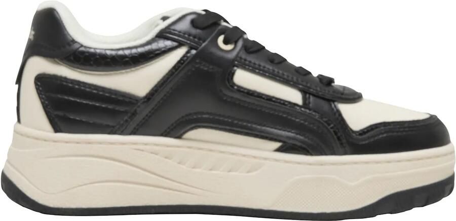 BUFFALO Sneakers laag 'Milano' zwart wit - Foto 4