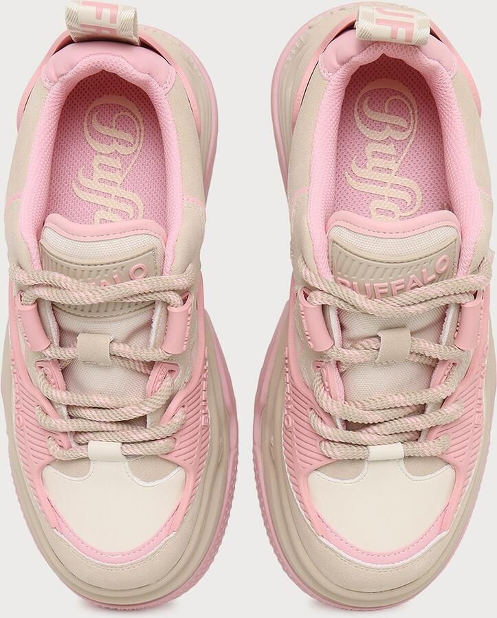 BUFFALO Sneakers laag 'ORBIT' crème lichtbeige rosa - Foto 2