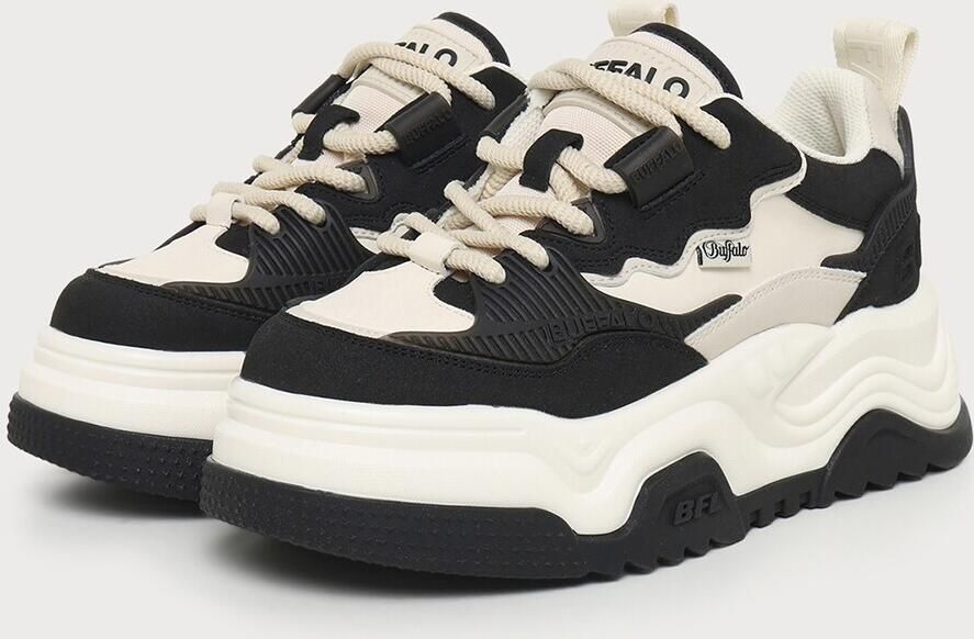 BUFFALO Sneakers laag 'ORBIT' crème zwart - Foto 4