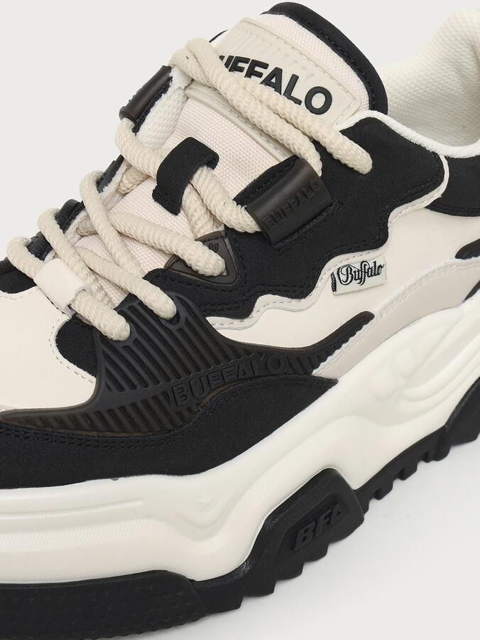BUFFALO Sneakers laag 'ORBIT' crème zwart - Foto 3