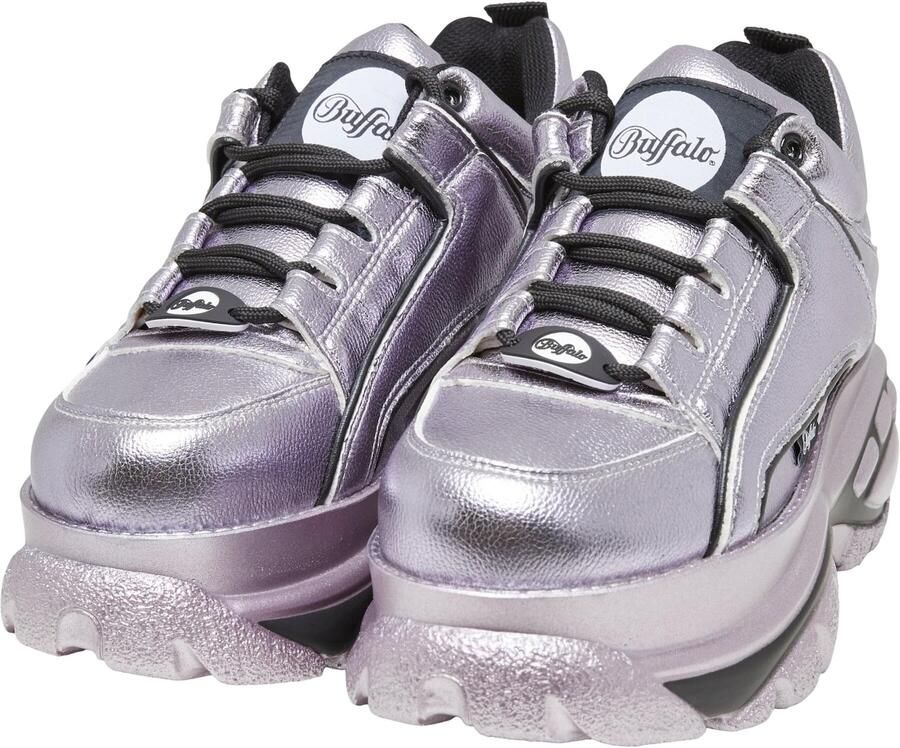 BUFFALO Sneakers laag pastellila zwart