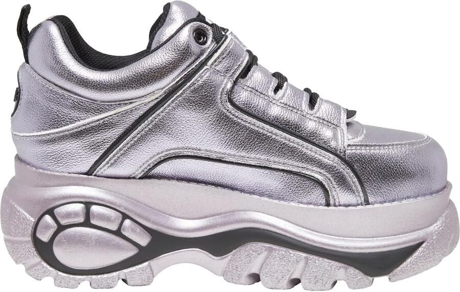 BUFFALO Sneakers laag pastellila zwart - Foto 4