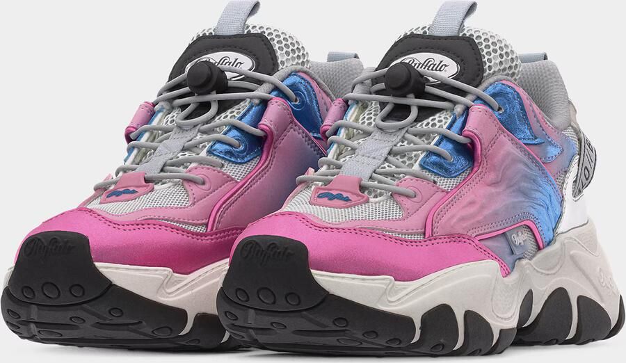 BUFFALO Sneakers laag 'PYRA ONE' navy stone grey fuchsia - Foto 5