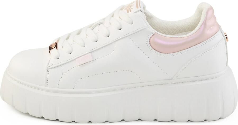 BUFFALO Sneakers laag 'Queen One' rosé wit