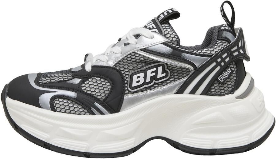 BUFFALO Sneakers laag 'Ridr' grijs zwart zilver wit