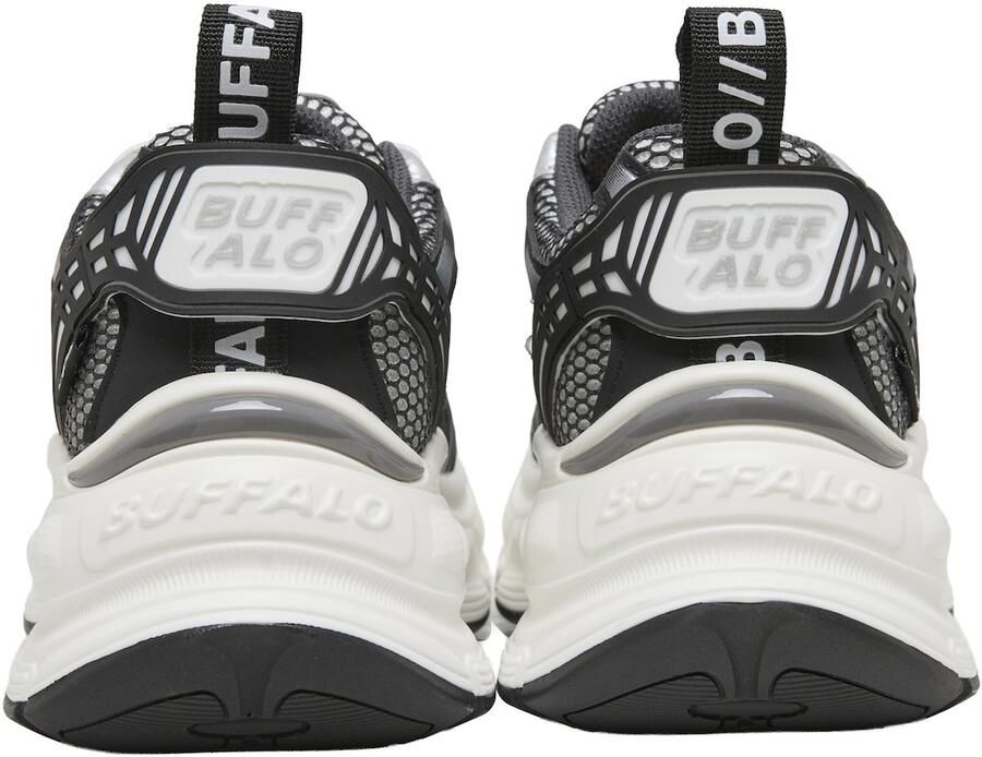 BUFFALO Sneakers laag 'Ridr' grijs zwart zilver wit - Foto 2