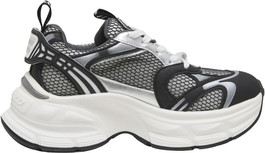 BUFFALO Sneakers laag 'Ridr' grijs zwart zilver wit - Foto 4