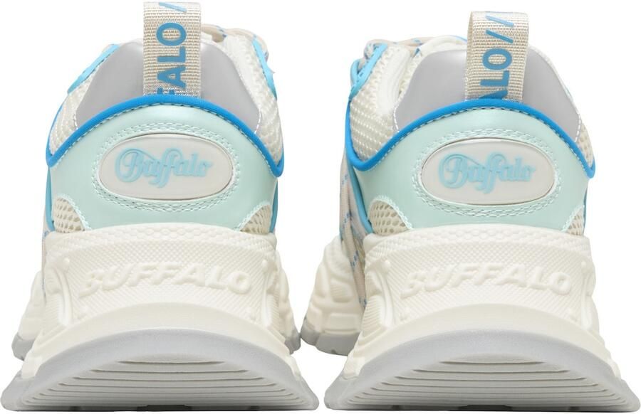 BUFFALO Sneakers laag 'Saturn' crème lichtblauw zilver - Foto 2
