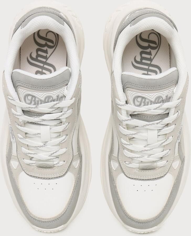 BUFFALO Sneakers laag 'Sprint' grijs taupe wit - Foto 2