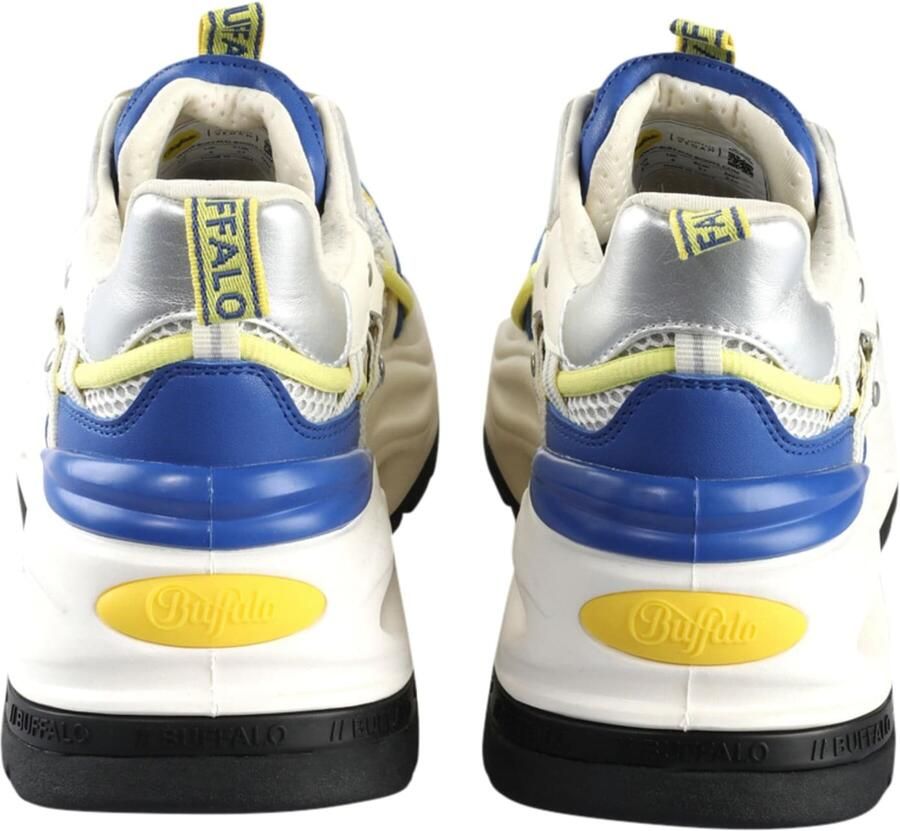 BUFFALO Sneakers laag 'Triplet' blauw geel zilver wit - Foto 2