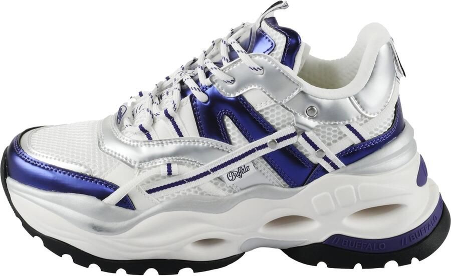 BUFFALO Sneakers laag 'TRIPLET HOLLOW' blauw wit