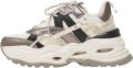 BUFFALO Sneakers laag 'Triplet Hollow' crème brons zwart - Brons Creme/Bruin/Zwart