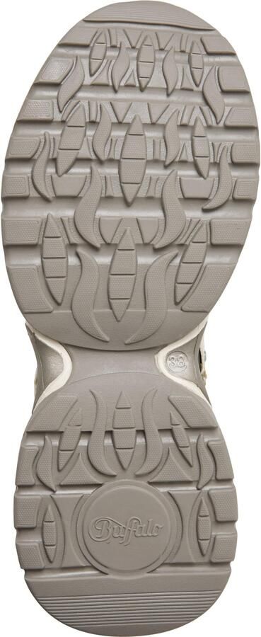 BUFFALO Sneakers laag 'Triplet Hollow' crème brons zwart - Foto 6