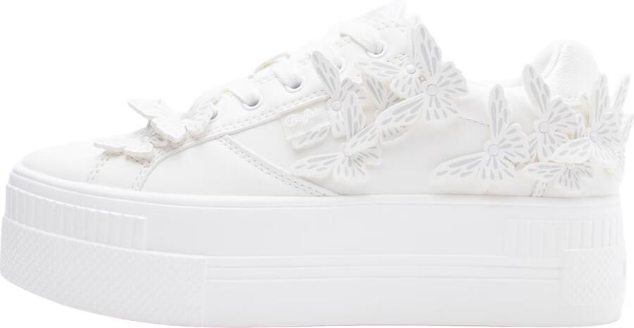 Buffalo Sneaker met plateauzool model 'PAIRED BUTTERFLY' - Foto 2