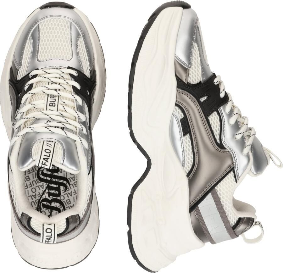 BUFFALO Sneakers laag 'Yuno' crème grafiet aardetinten zilver - Foto 2