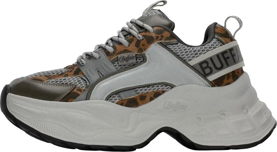 BUFFALO Sneakers laag 'Yuno One' bruin donkerbruin grijs zwart - Foto 9