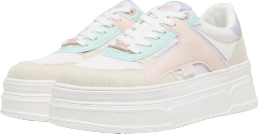 BUFFALO Sneakers laag 'Zape' beige crème lichtblauw - Foto 3