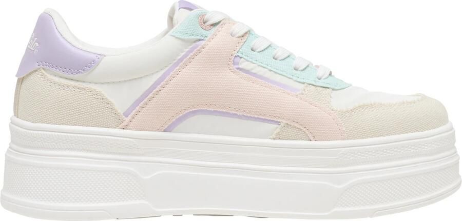 BUFFALO Sneakers laag 'Zape' beige crème lichtblauw - Foto 4