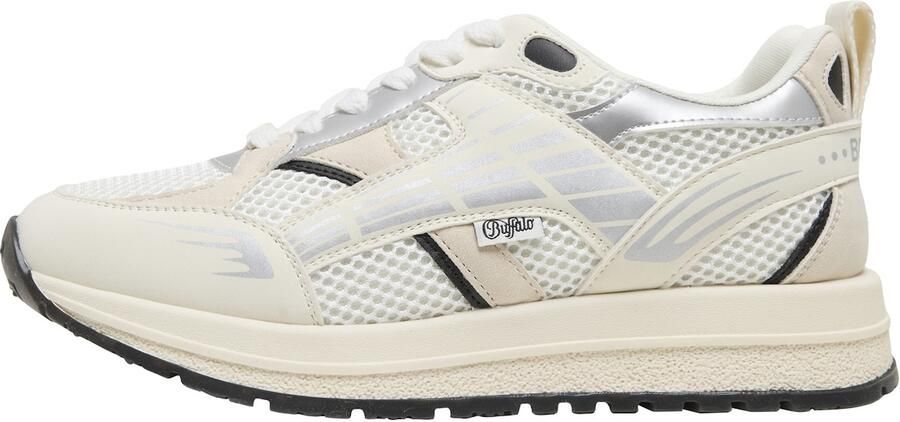 BUFFALO Sneakers laag 'Zayce One' crème zilvergrijs wit