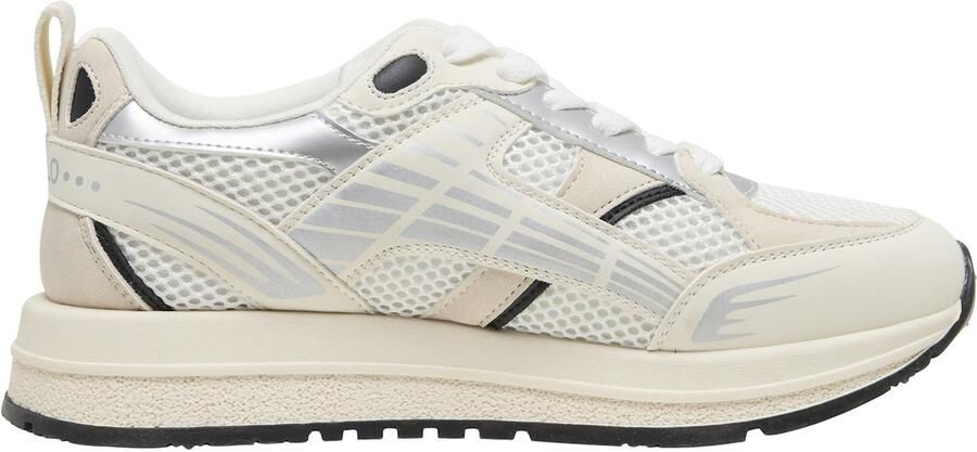 BUFFALO Sneakers laag 'Zayce One' crème zilvergrijs wit - Foto 4