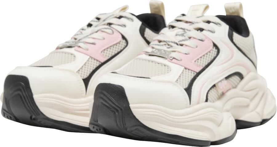 BUFFALO Sneakers laag 'ZEDIX' beige rosa zwart - Foto 4