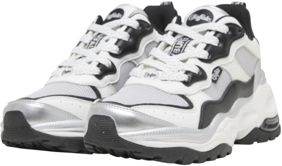 BUFFALO Sneakers laag 'Zera' zwart zilver wit - Foto 3