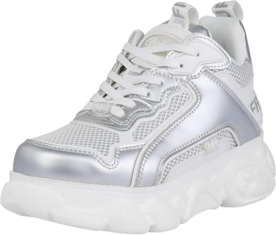 BUFFALO Sneakers laag zilver