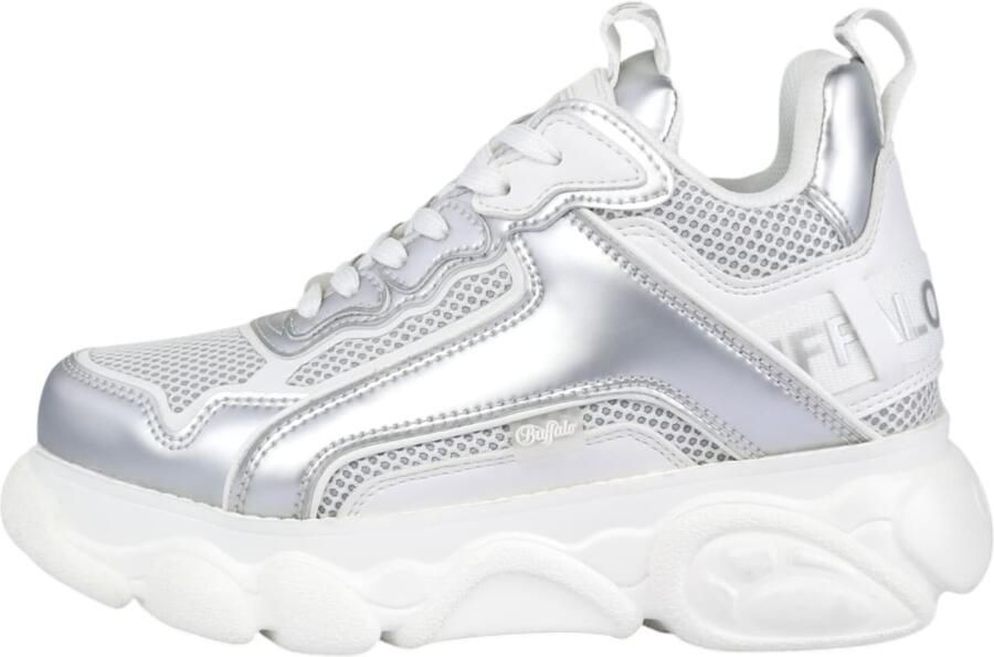 BUFFALO Sneakers laag zilver - Foto 2