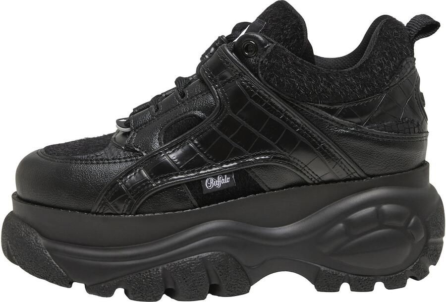 BUFFALO Sneakers laag zwart