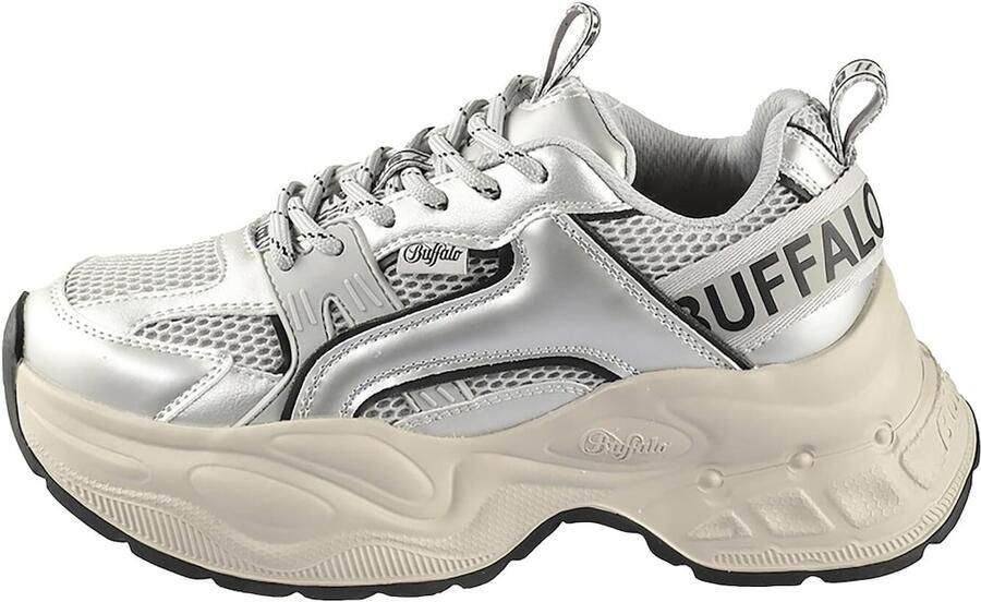 Buffalo Sneakers Baskets femme Para Vegan Nappa Mesh - Foto 5