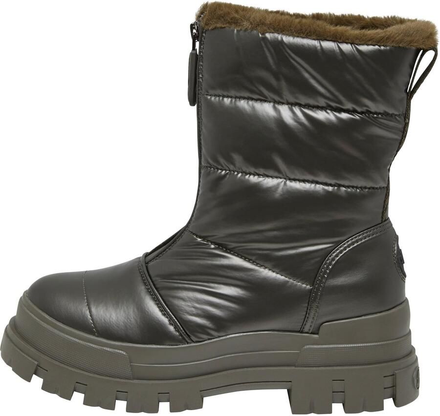 Buffalo Boots & laarzen Aspha Quilt Zip in groen