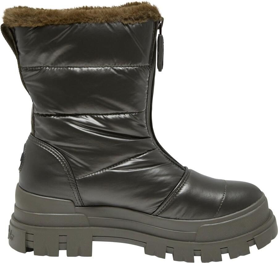 Buffalo Boots & laarzen Aspha Quilt Zip in groen - Foto 2