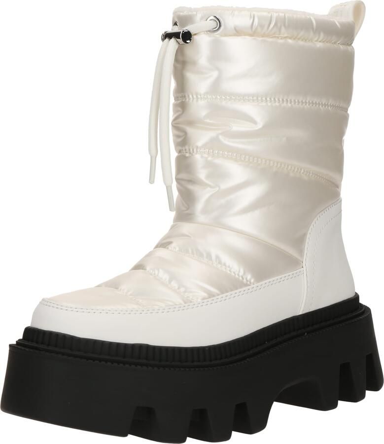 BUFFALO Snowboots 'Flora' wit parelwit