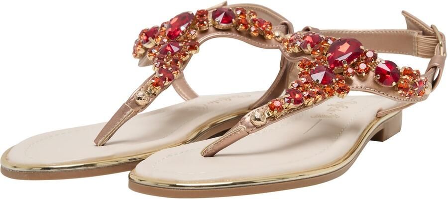 BUFFALO Teenslipper 'Kira Ice' crème rood - Foto 4