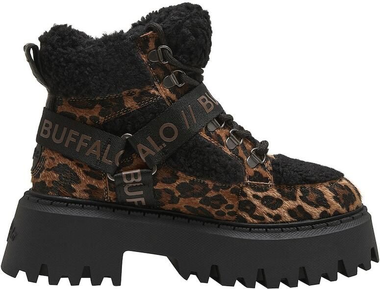 BUFFALO Veterlaarsjes 'Aspen' bruin lichtbruin zwart - Foto 3