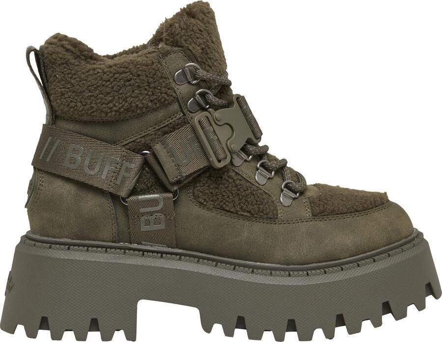 BUFFALO Veterlaarsjes 'Aspen Com' olijfgroen