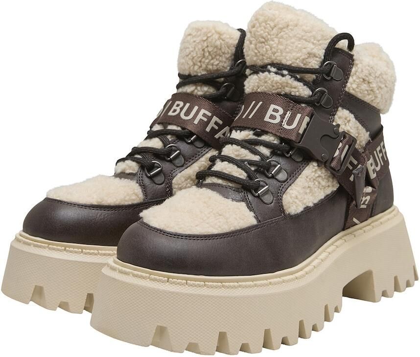 BUFFALO Veterlaarsjes 'Aspen' sand chocoladebruin - Foto 2