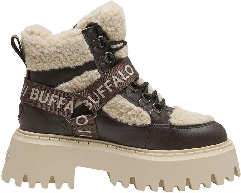 BUFFALO Veterlaarsjes 'Aspen' sand chocoladebruin - Foto 3