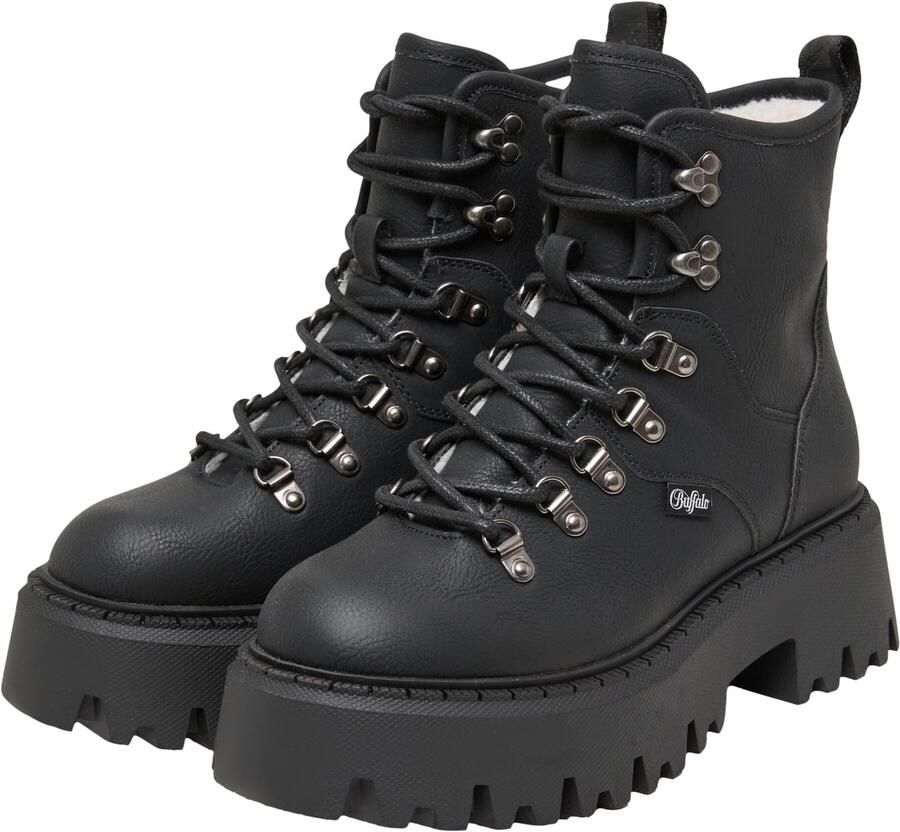 BUFFALO Veterlaarsjes 'Aspen' zwart