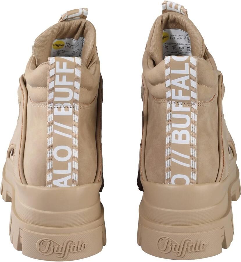 BUFFALO Veterlaarsjes 'Aspha' beige geel wit - Foto 2