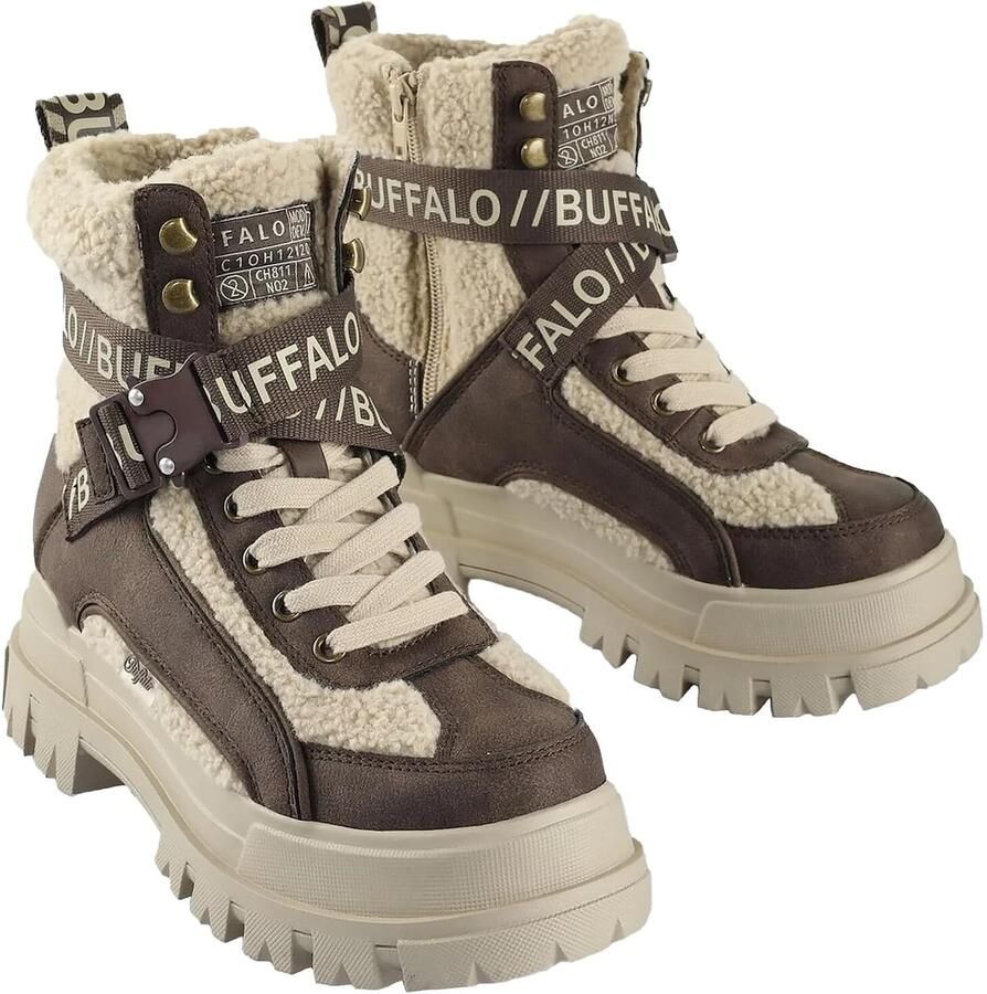 Buffalo Winterlaarzen Olympia Pull On LO Warm Instaplaarzen enkellaars casual-boots met Memory Foam - Foto 4