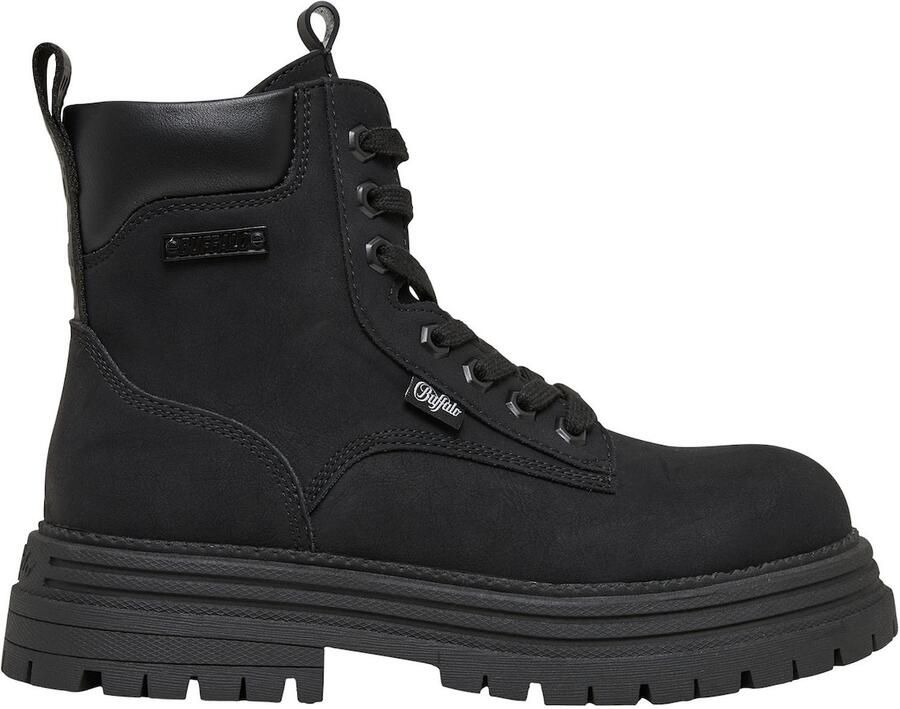BUFFALO Veterlaarsjes 'Lennox' zwart