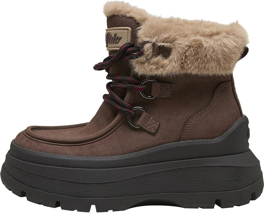 BUFFALO Veterlaarsjes 'Olympia' bruin